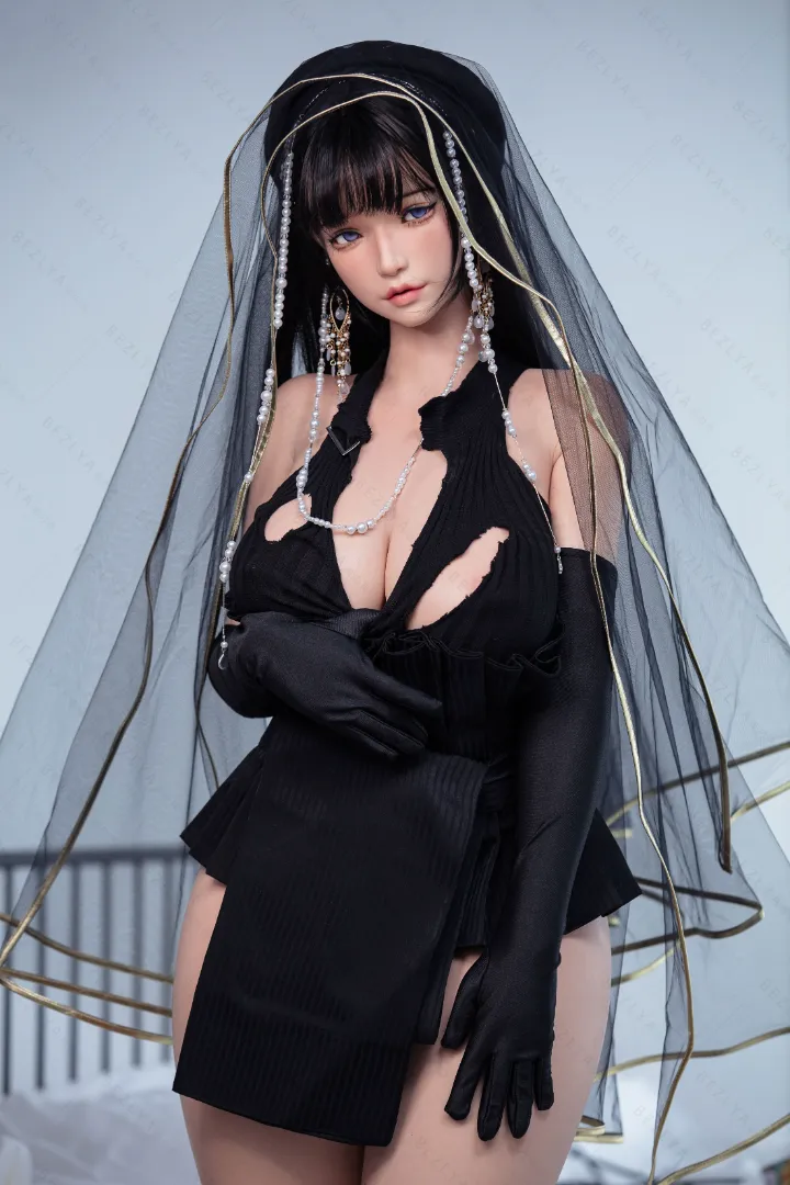 160cm (5ft3) F-Cup Lightweight Silicone Sex Doll, Movable Jaw Head Mandragora